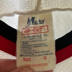 CCM MASKA Vintage CHICAGO BLACKHAWK AWAY JERSEY